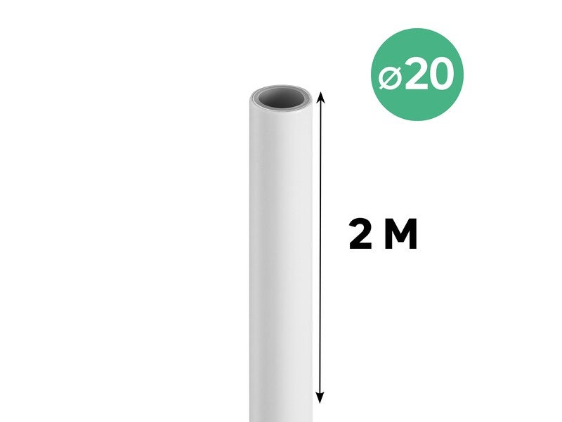 Henco tube multicouche 20 x 2 longueur 5 m