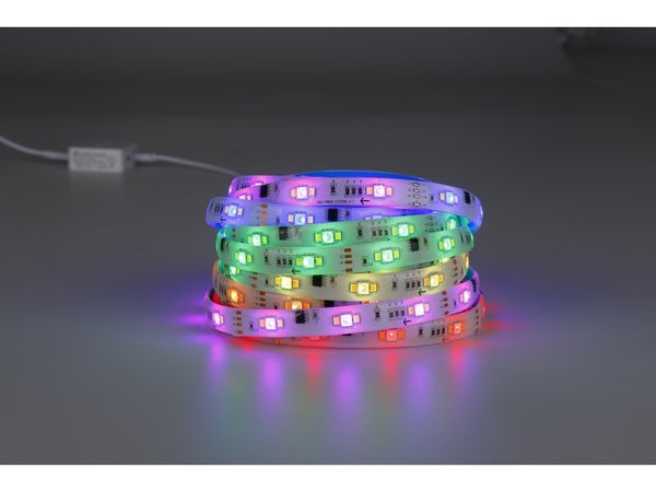 Kit ruban LED 5m, changement couleurs et blancs, INSPIRE Kenshi