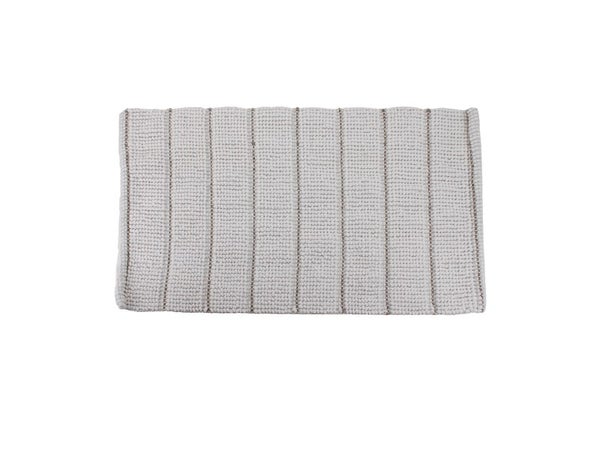 Tapis de bain, Felipe AZAO, l.50 x L.80 cm, ivoire