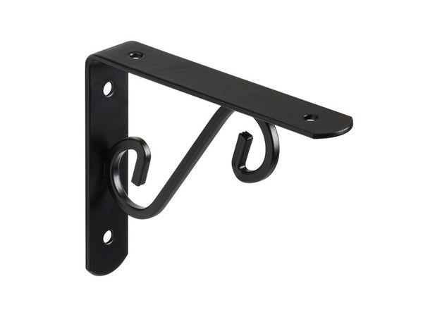EQUERRE VOLUTE 11X14CM NOIR