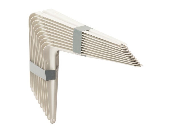 LOT 10 EQUERRES NORMO 15X20CM BLANCHE