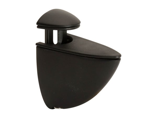 LOT 2 CLIPS POUR TABLE VERRE 2-6MM NOIR