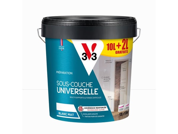 Sous-couche universelle  V33 10L+20% gratuit
