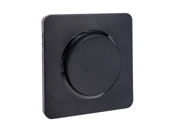 Interrupteur va-et-vient complet, LEXMAN Lumia, black