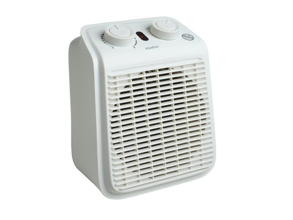Radiateur soufflant salle de bain mobile électrique EQUATION Five 2000 W