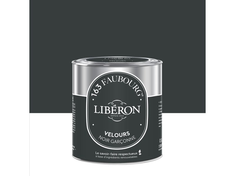 Peinture mur et plafond noir smoking velours LIBÉRON Velours de
