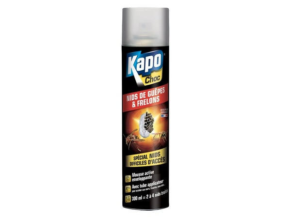 Antiguêpes et frelons aérosol guepes et frelons KAPO, 300 ml