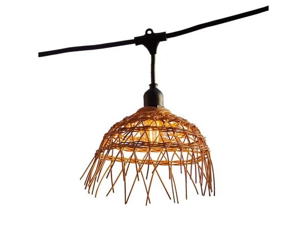Guirlande lumineuse, Hawaii light connectable, 6 mètres, noir