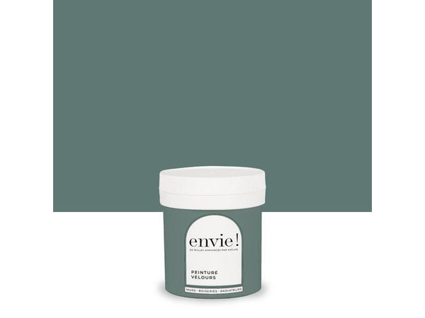 Testeur peinture velours biosourcée, ENVIE, vert organique, 75 ml