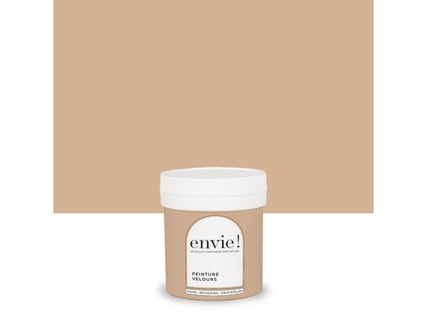 Testeur peinture velours biosourcée, ENVIE, beige dune, 75 ml