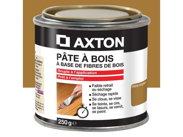 Pâte à bois chêne foncé 140 g - LES ANCIENS EBENISTES ❘ Bricoman