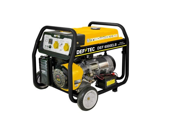 Groupe electrogene essence de chantier DEFITEC Def6500lbe, 5000 W