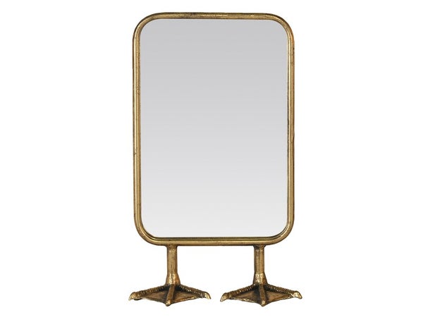 Miroir rond Convexe noir filet or 14, 19 et 23cm doré diam. cm