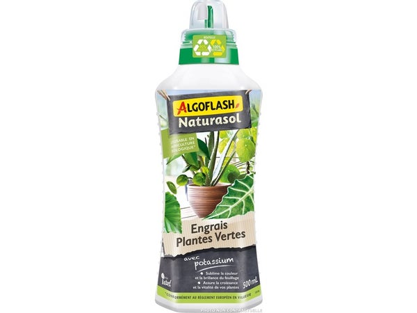 Engrais palnte verte, ALGOFLASH, 500ml