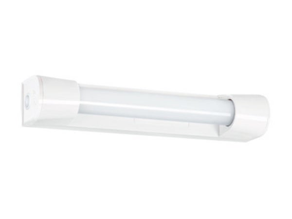 Réglette led pour salle de bain Bagno S19 l'interrupteur + prise, ARIC, L.35.1 cm 7.2 W blanc