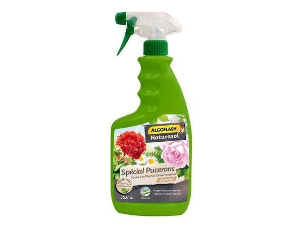 Traitement spécial puceron ALGOFLASH NATURASOL, 750 ml