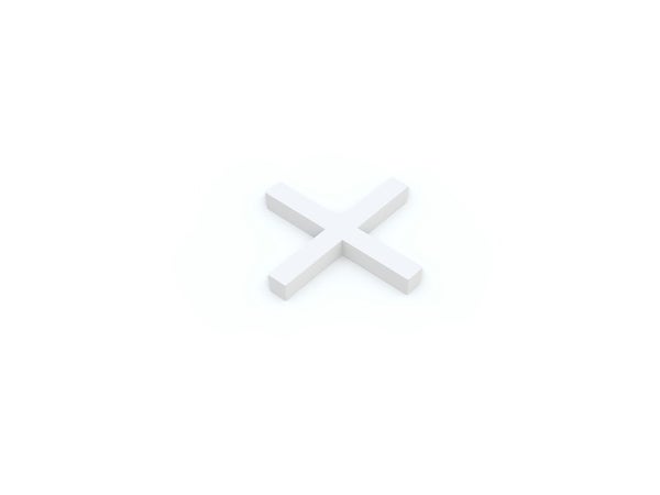 Lot de 250 croisillons X DEXTER, Ep.3 mm