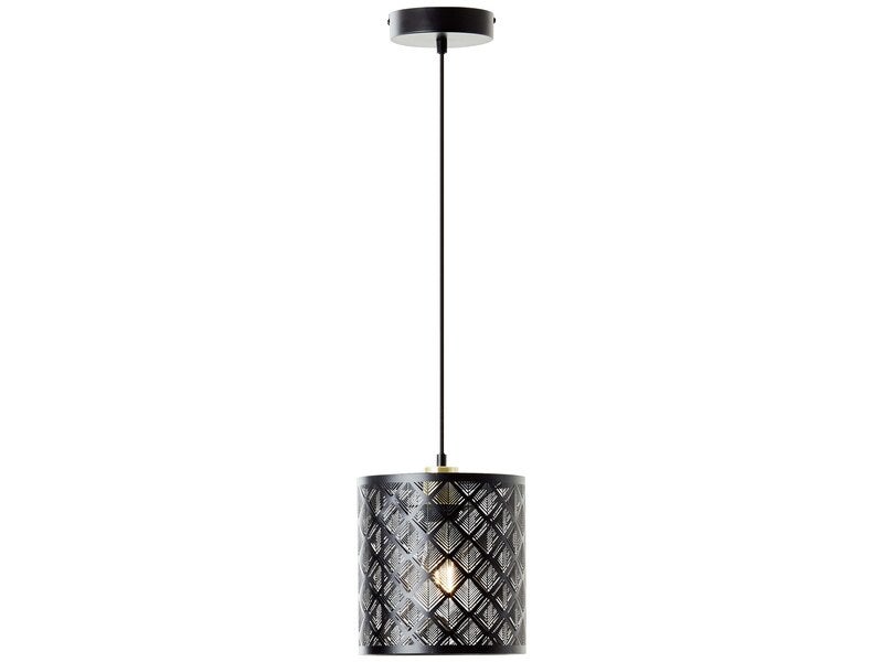 Suspension simple RIGAL métal E27 LED couleur blanc