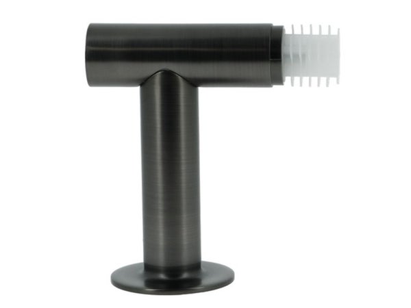 1 support mural à percer Premium, 28 mm gris brossé MOBOIS