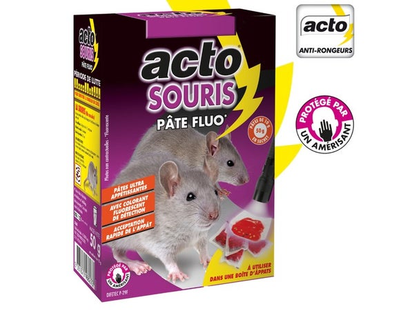 Pâte anti-rats et souris, CAUSSADE, 300 g