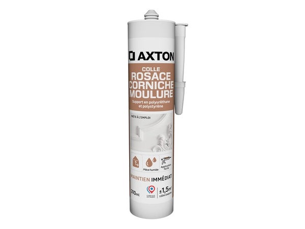 Colle Moulure et rosace AXTON, 0.31 l