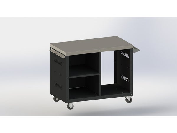 Desserte VULCANO Adj-des-1, noir