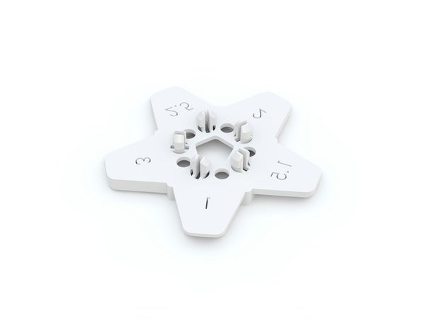 Lot de 100 croisillons universels reutilisable DEXTER, Ep.4 mm