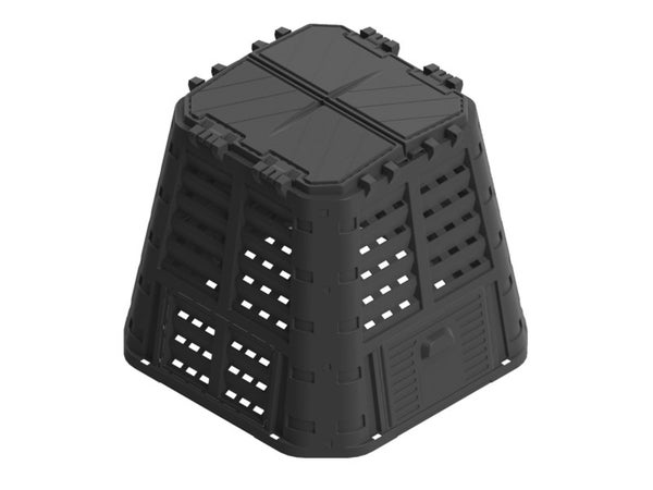 Composteur 400 l plastique recyclé GEOLIA