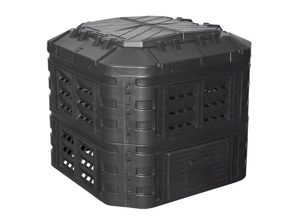 Composteur 600 l plastique recyclé GEOLIA