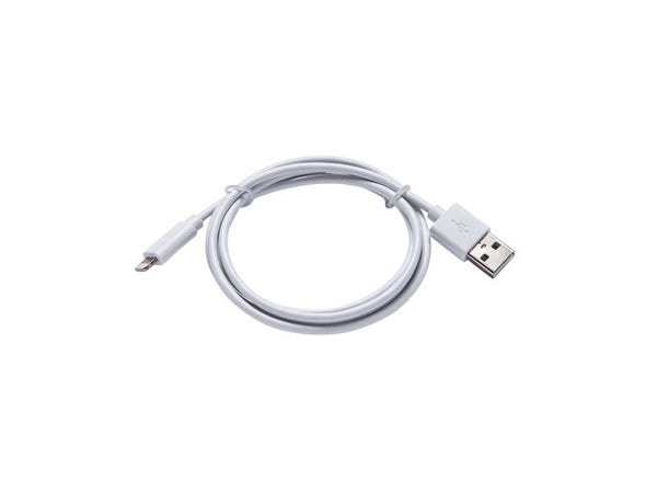 Câble usba/lightning, 1m, blanc, LEXMAN