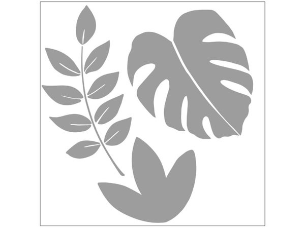 Pochoir M, Trio tropical, MAISON DECO