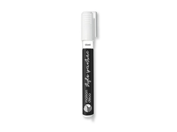 Stylo peinture craie mat MAISON DECO pochoir 0.01l