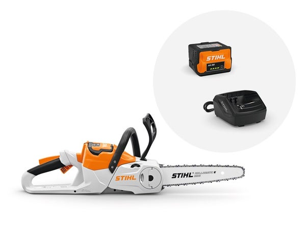 Tronçonneuse sur batterie STIHL MSA60 guide de 30 cm avec batterie