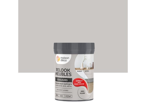 Peinture Magnétique Noir Satin Maison Deco Magnétik C'Est Génial ! 0.5 L