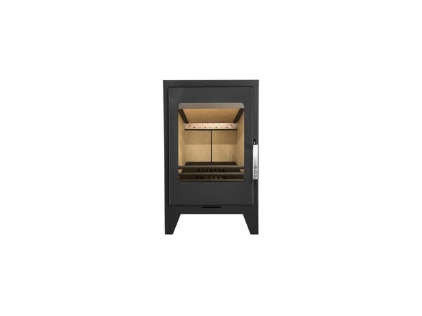 Poêle à bûche SUPRA Oscar, 4.8 KW, noir