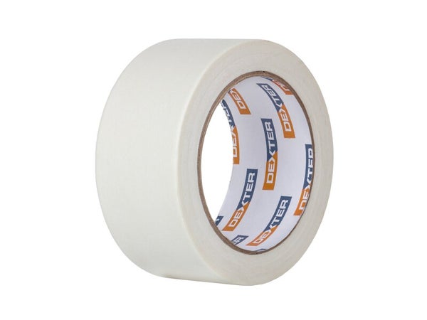 Ruban de masquage DEXTER l.48 mm x L.50 m surfaces lisses