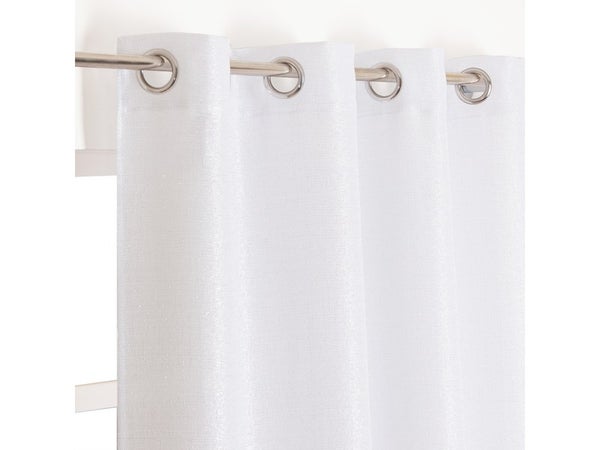 RIDEAU OCCULTANT THERMIQUE DARIO 135X260 ARGENT