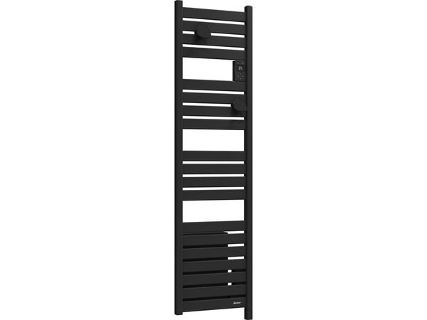 Sèche-serviettes électrique connecté Kelud Slim Ventilo, SAUTER, 1500W anthracite