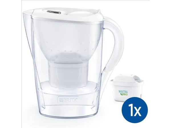Carafe filtrante BRITA marella blanc