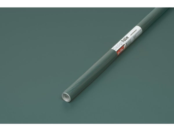 Rouleau adhesif decoratif uni mat, mallard green, vert colvert, 45 cm x 200 cm