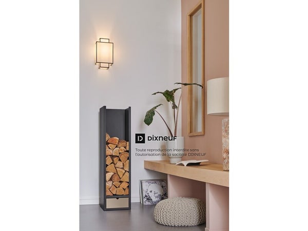 Range-bûches Edgar acier DIXNEUF 005.10762b10