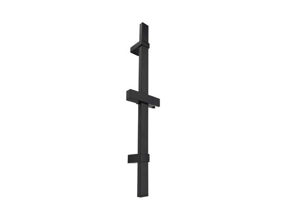 Barre de douche, SENSEA Studio, noir, 60 cm
