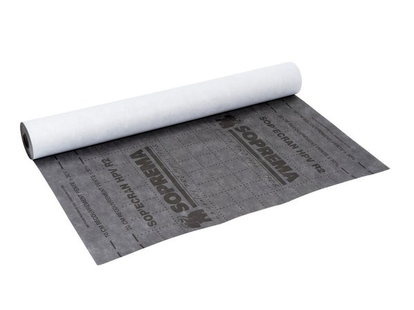 Ecran de sous-toiture respirant hpv R2, SOPREMA®, 50m x 1.5m