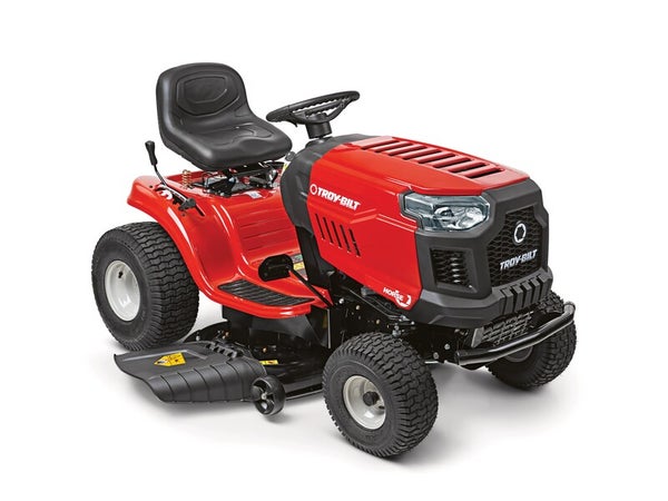 Tondeuse autoportée à éjection latérale, TROYBILT 107T-S, 679 cm³, l.107 cm