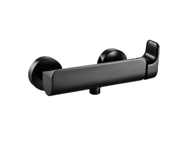 Mitigeur mecanique douche noir mat, SENSEA Remix