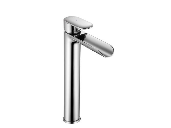 Mitigeur lavabo chromé lustré, SENSEA Icone cascade XL