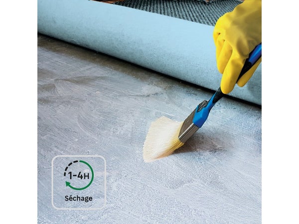 Fixateur pour moquette sol vinyle AXTON translucide 1.5 Kg