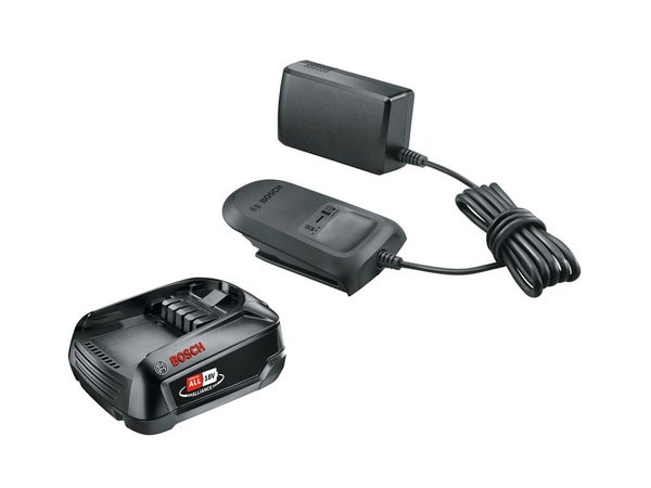 Chargeur et batterie BOSCH 1 batt 18v 2,5ah + chargeur al 1810 cv