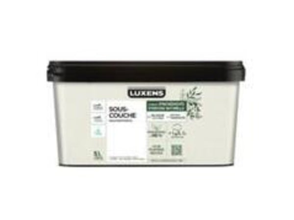 Sous-couche universelle (tous supports) Biosourcee LUXENS, 5 L, blanc
