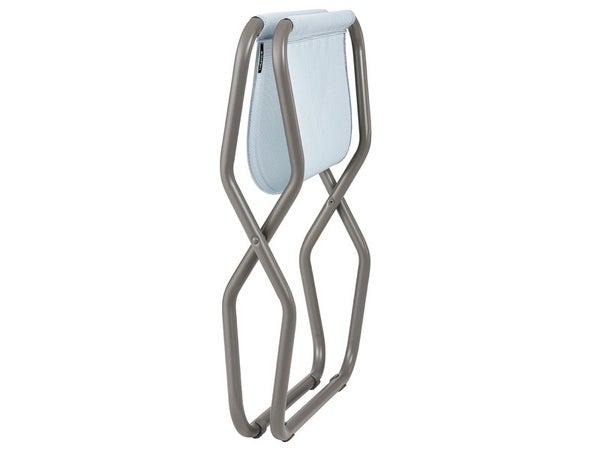 Repose pied de jardin, LAFUMA MOBILIER, L.51 x H.35 cm, bleu ciel